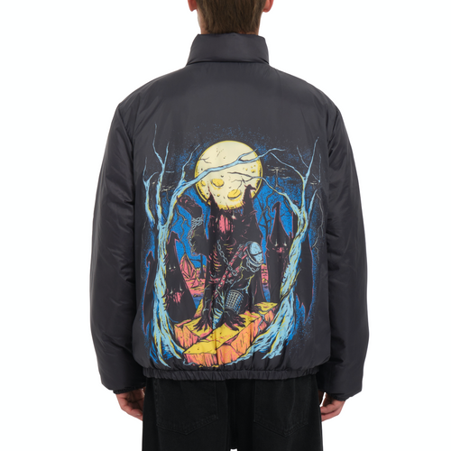 Max Sherman Reversible Jacket Black