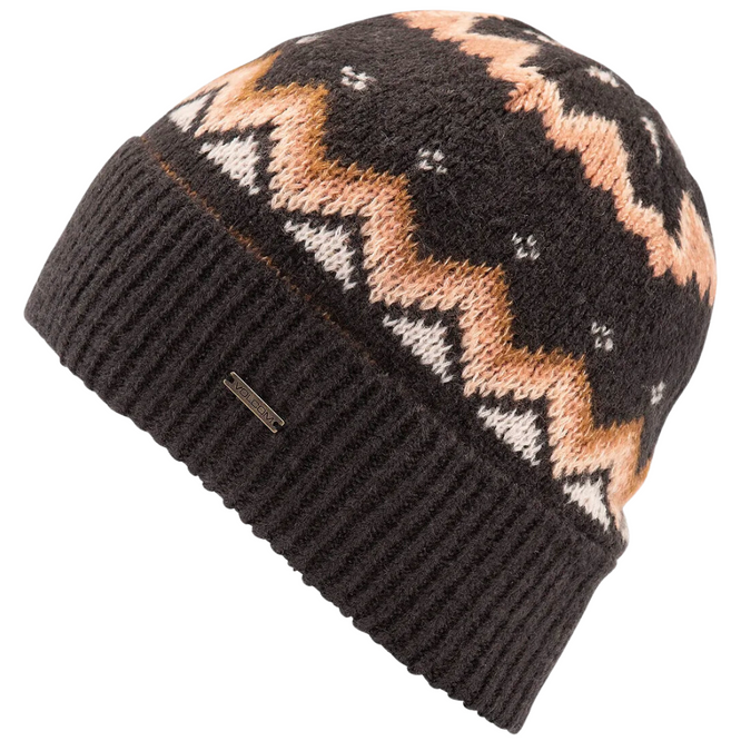 Womens Not Fairisle Beanie Vintage Black