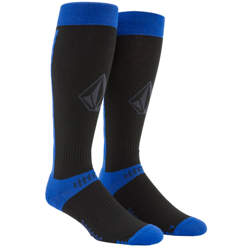 Synth Snowboard Socks Black