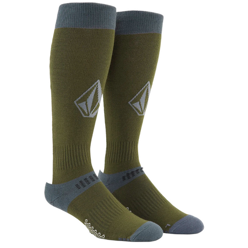 Synth Snowboard Socks Military