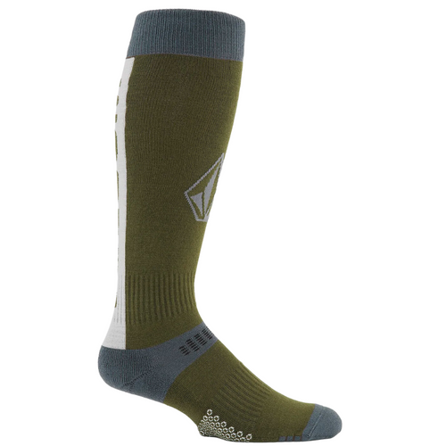 Synth Snowboard Socks Military