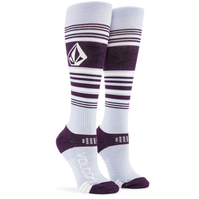 Womens Tundra Tech Socks Lilac Ash