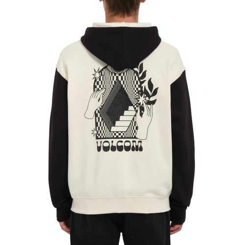 Watanite Zip Hoodie Dirty White