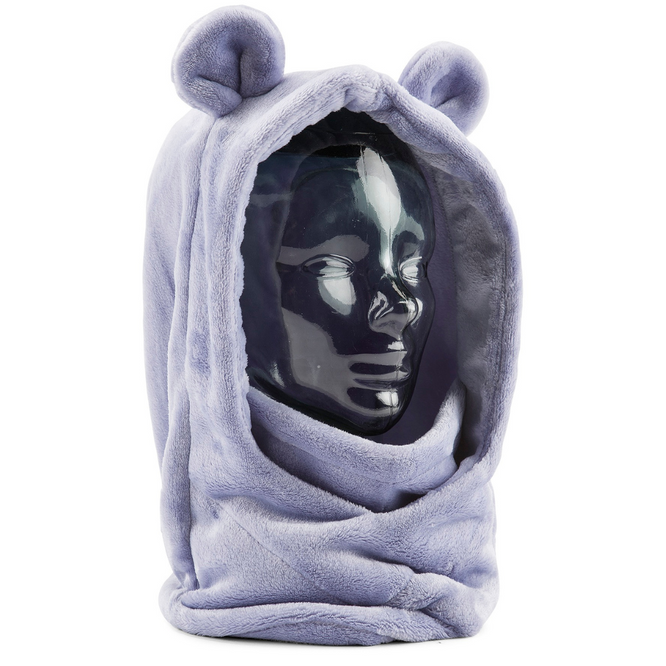 Womens Snow Creature Hood Lilac Ash