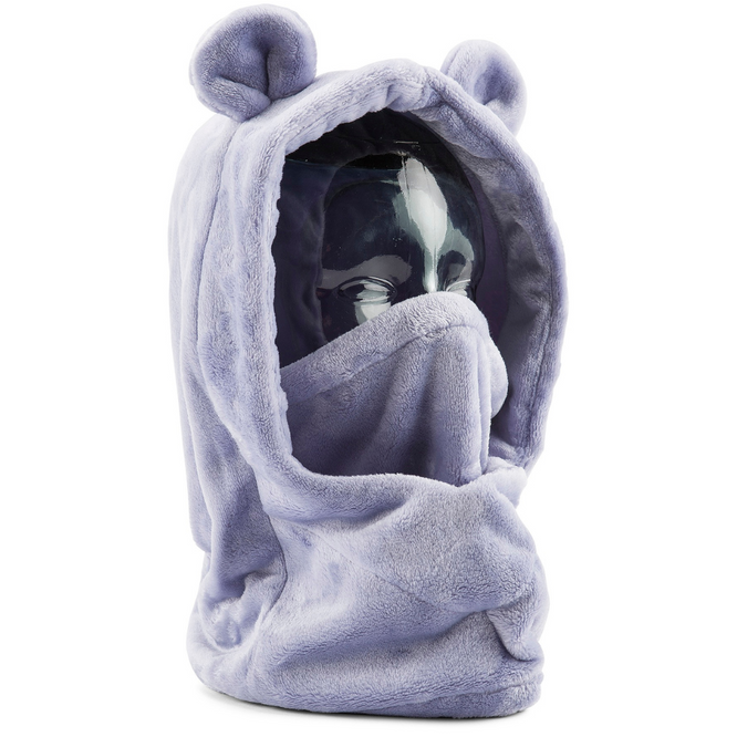 Womens Snow Creature Hood Lilac Ash