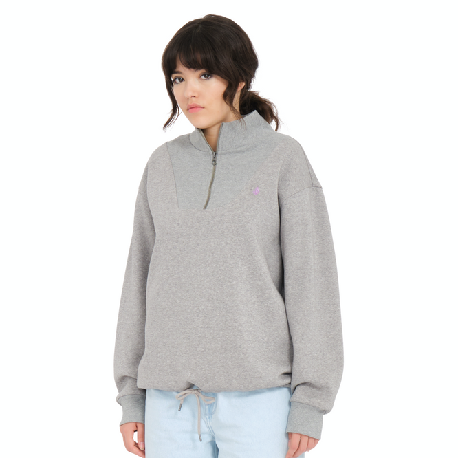 Womens Mocker Nucker Heather Grey