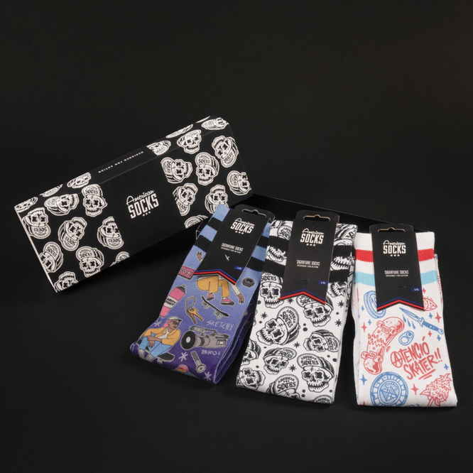 Skater Socks Gift Box