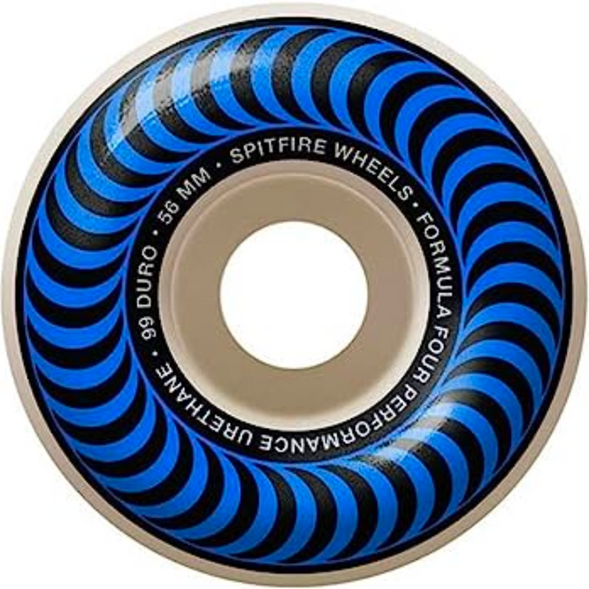 Classic White 56mm 99a Skateboard Wheels