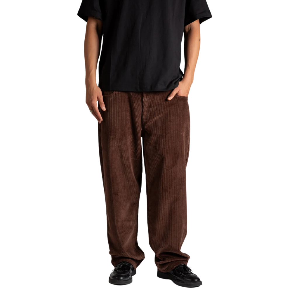 Homeboy X-Tra Baggy Cord Pants Chocolate Brown – Stoked Boardshop