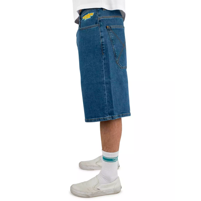 Short X-Tra Monster Bleu lavé
