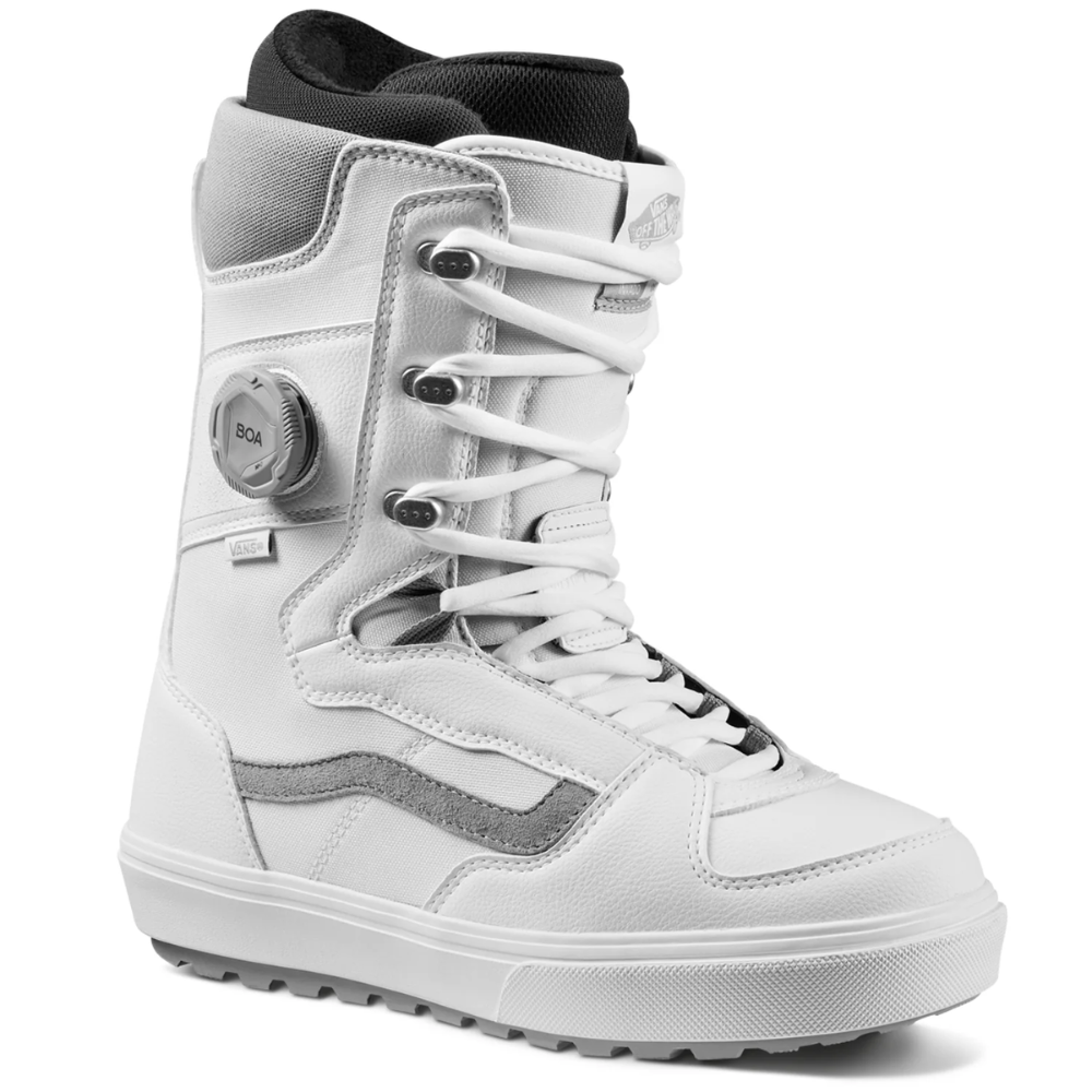 Vans Invado OG White/Grey 2025 Snowboard Boots – Stoked Boardshop