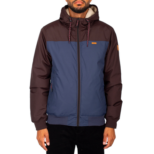 Insulaner Soft Jacket Navy Brown