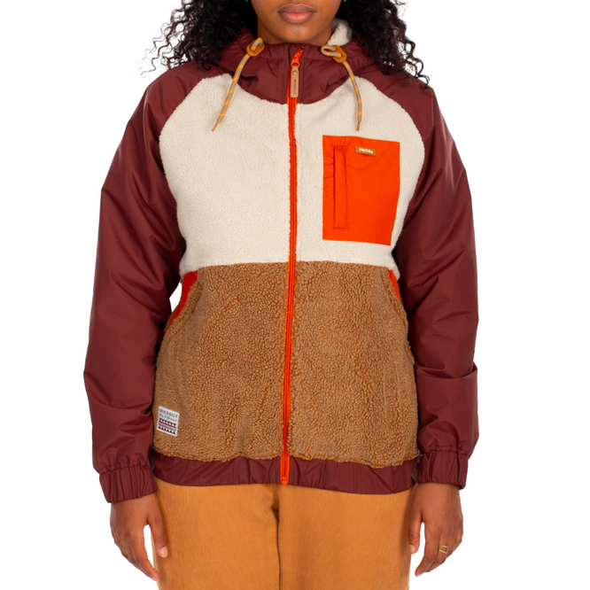 Womens Arctikmix Jacket Dark Rum