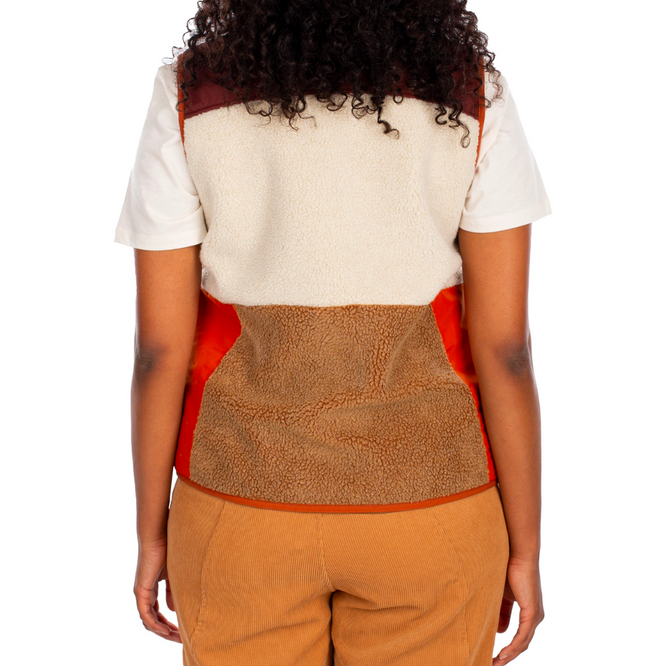 Womens Arctikmix Vest Ginger Bread