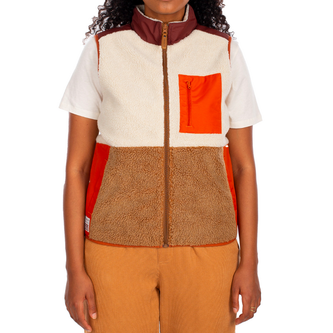 Womens Arctikmix Vest Ginger Bread