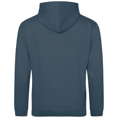 Lightweight Script Hoodie Airforce Blue