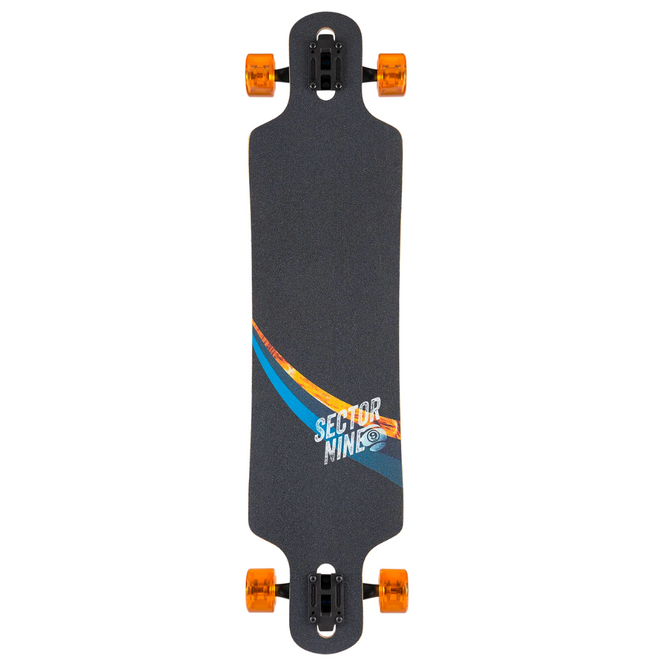 Meridian Swirl 40.0" Complete Longboard
