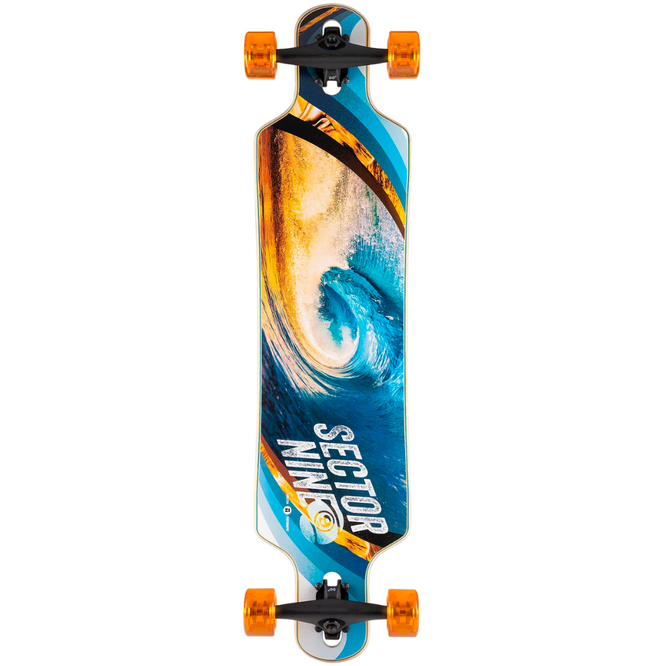 Meridian Swirl 40.0" Complete Longboard