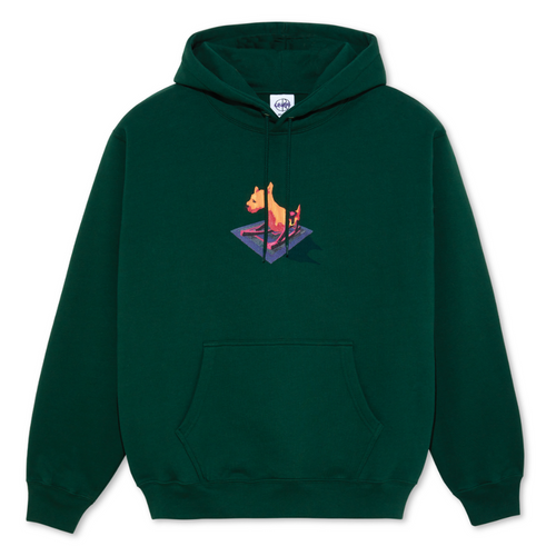 Sweat à capuche Dave Dog Vert foncé