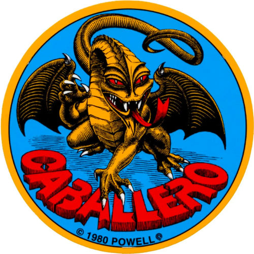 Caballero Round Sticker