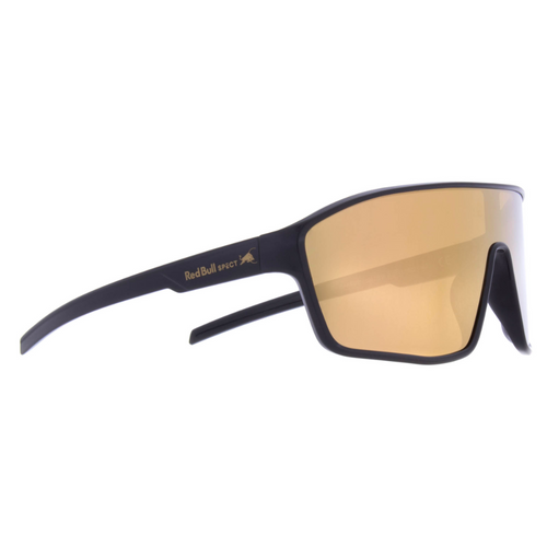 Lunettes de soleil DAFT-007 noir/miroir or fumé