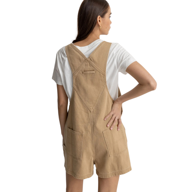 Womens Tide Shorts Overall Caramel