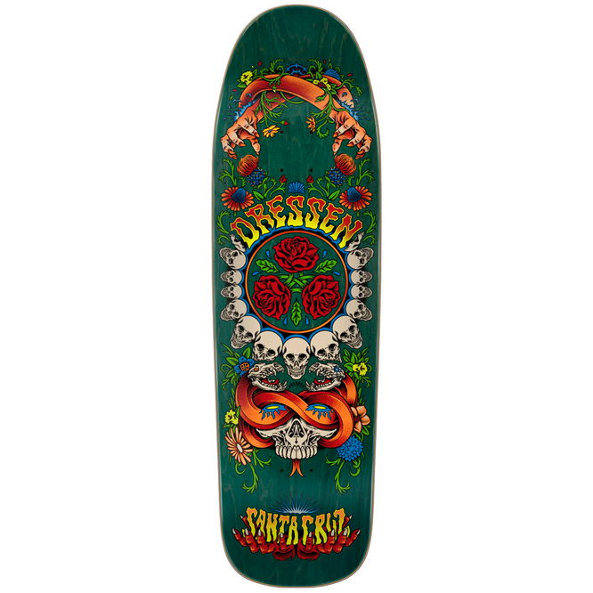 Dressen Rose Crew Shaped 9.3” Skateboard Deck