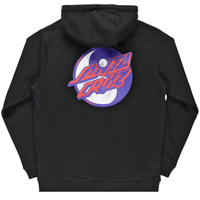 Kids Yin Yang Hoodie Black