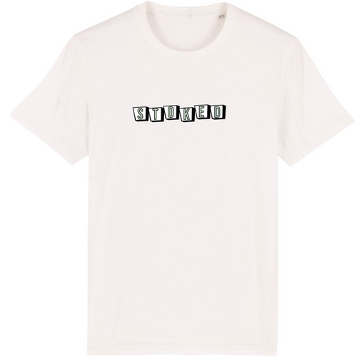 T-shirt American Diner Blanc cassé