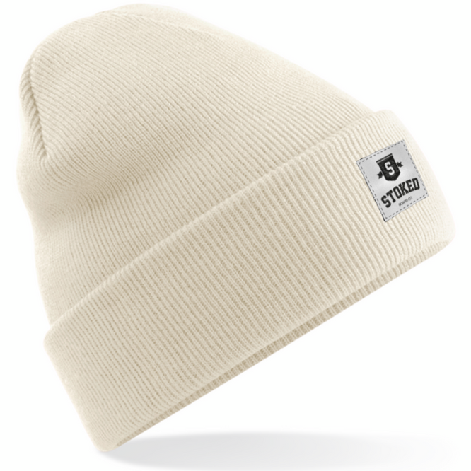 Original Cuffed Shield Beanie Almond