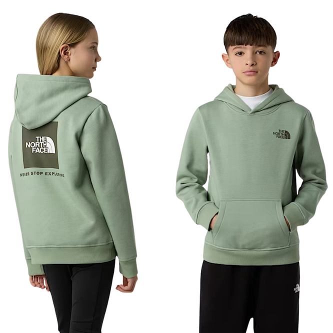 Kids Redbox Hoodie Slate Moss/New Taupe Green