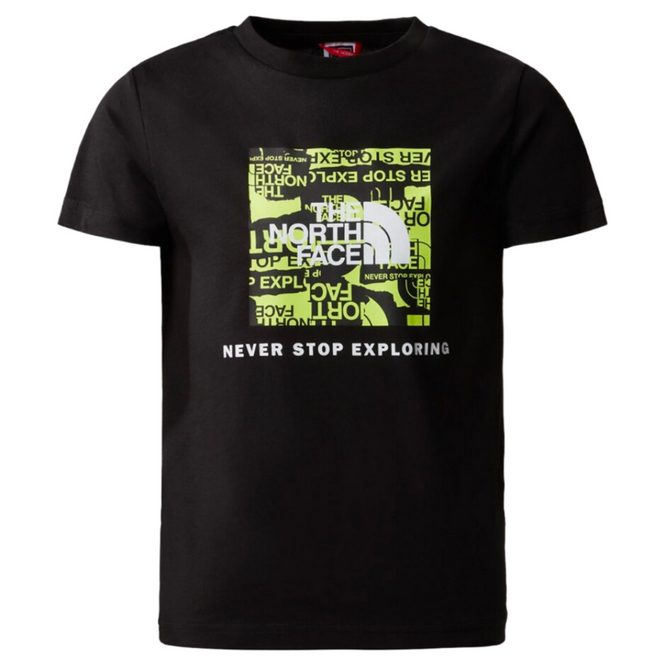 Kids Redbox T-shirt TNF Black/Green