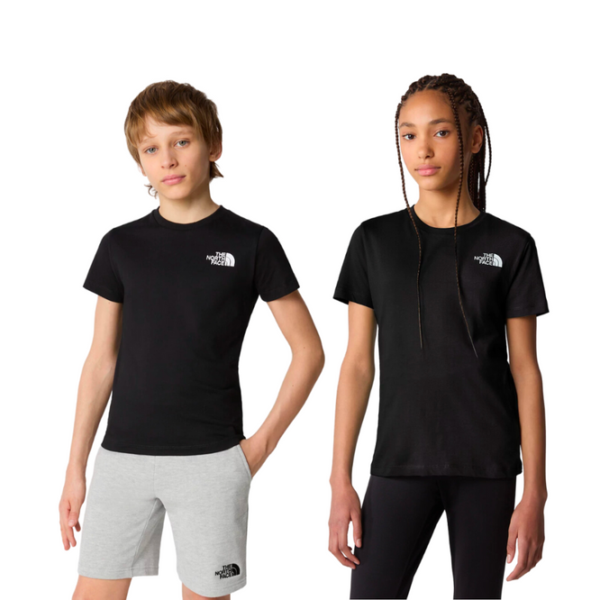 Kids Simple Dome T-shirt TNF Black