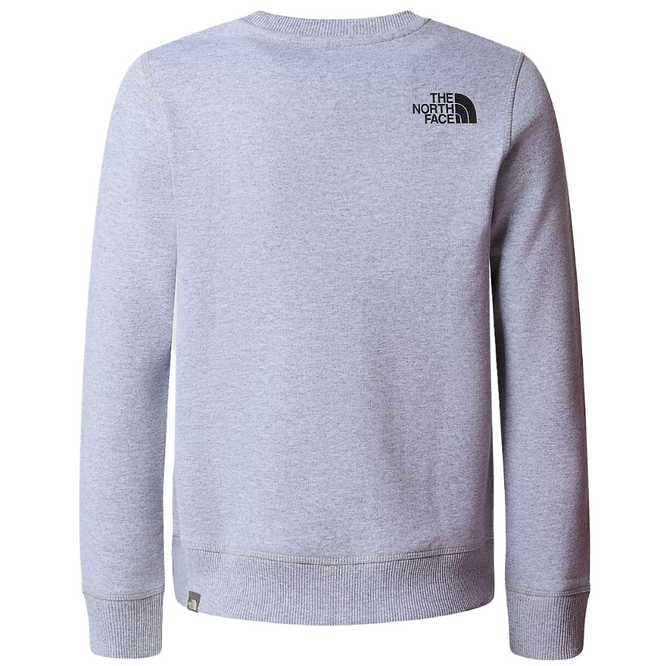 Kids Redbox Crew Sweater TNF Light Grey Heater/TNF Black