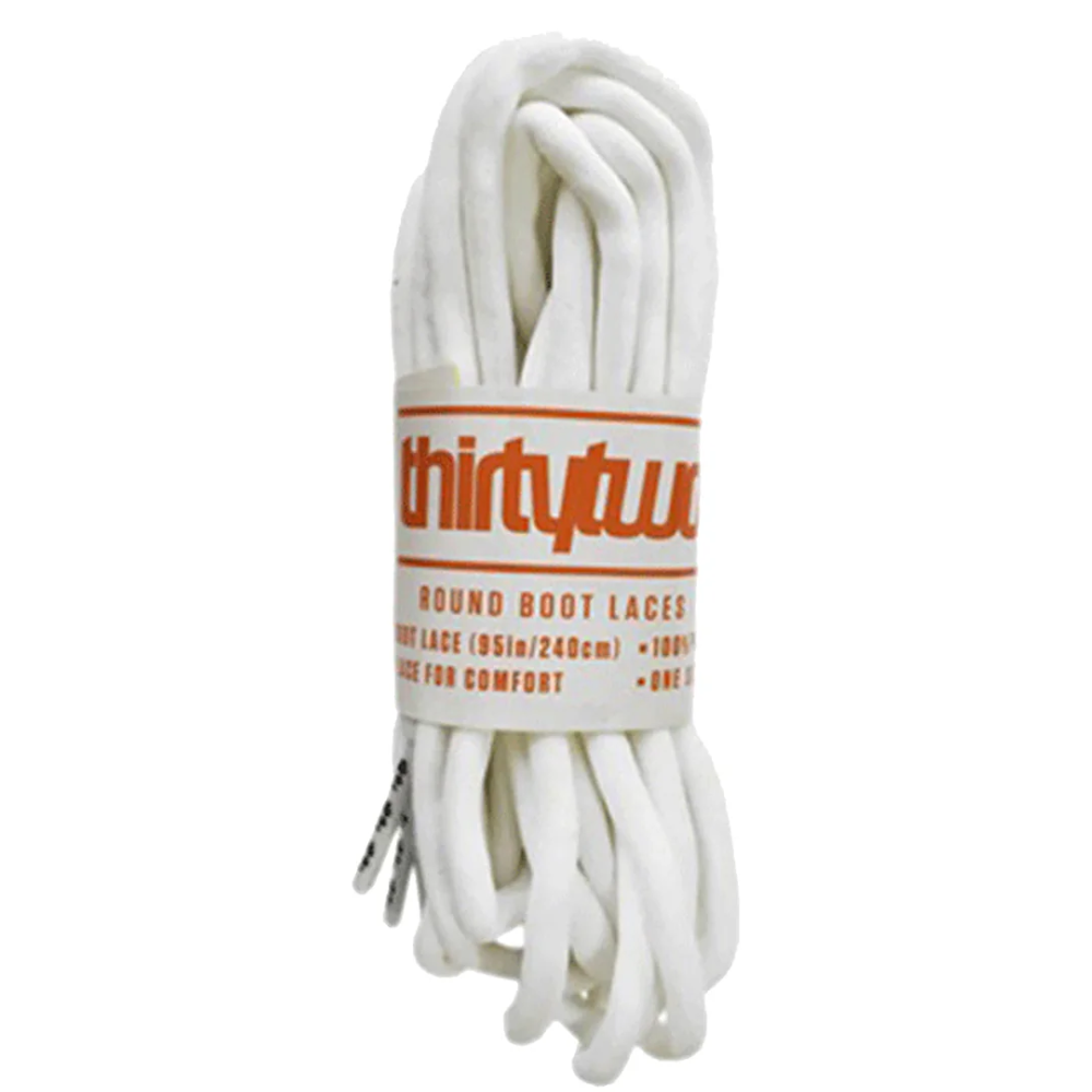 Thirtytwo Boot Replacement Laces White – Stoked Boardshop