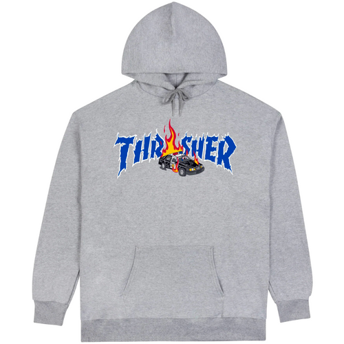 Cop Car Hoodie Grey