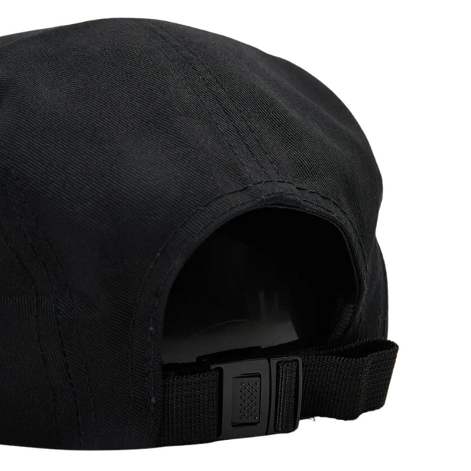 Gonz 5 Panel Cap Black/Red