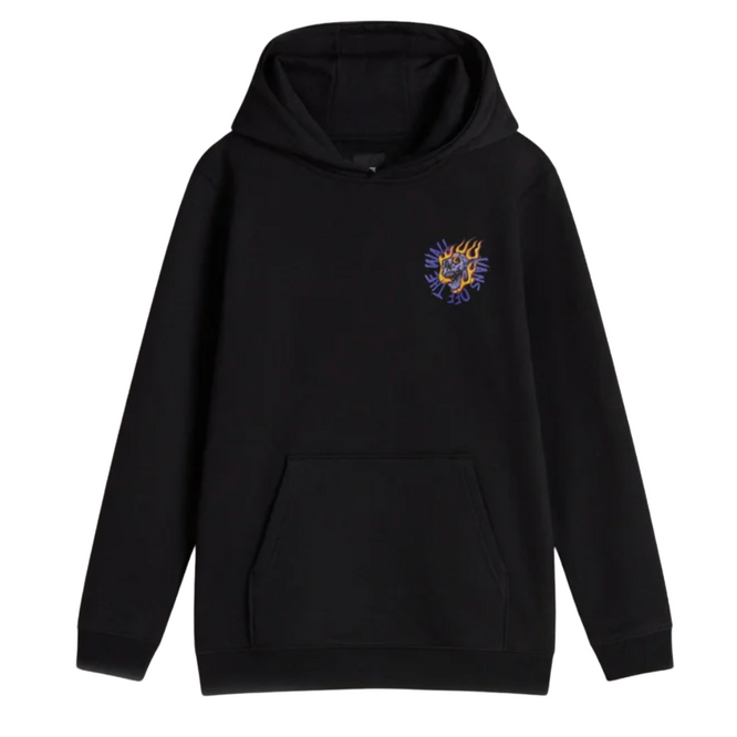 Kids Vortex Pullover Hoodie Black