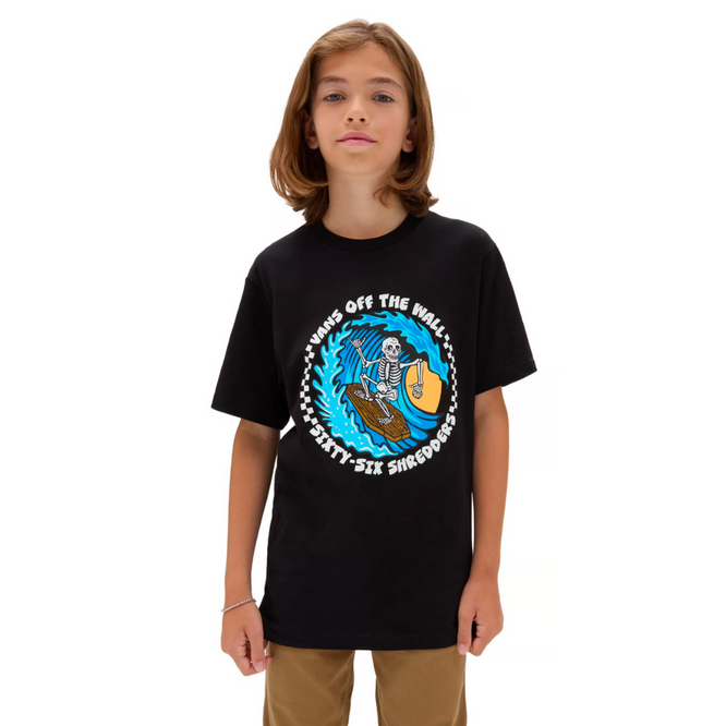 T-shirt Kids 66 Shredders noir