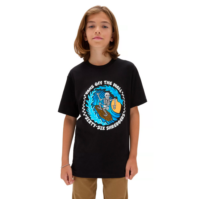 Kids 66 Shredders T-shirt Black