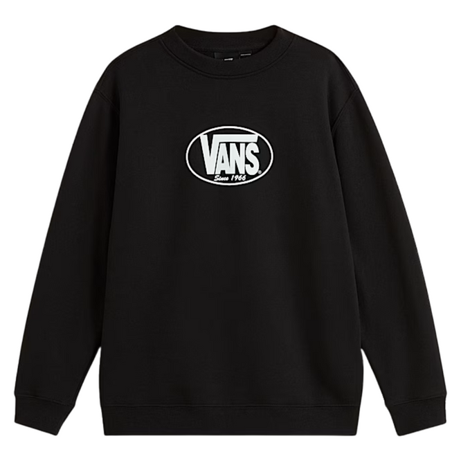 Kids Classic Oval Crewneck Black