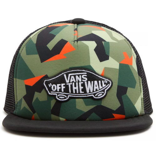 Kids Classic Patch Trucker Cap Grape Leaf/Black