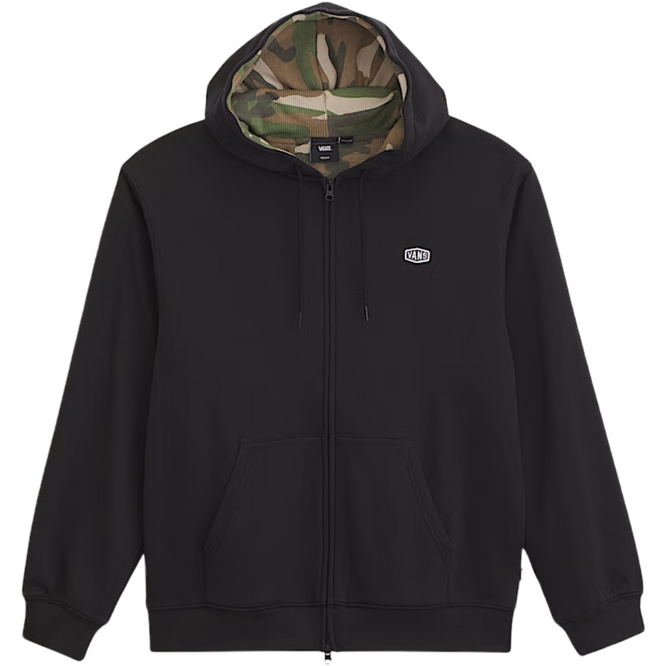 Kids Dover Thermal Lined Full Zip Hoodie Black/Vintage C