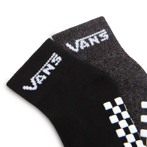 Chaussettes Drop V pour enfants 2Pack Noir/Gris