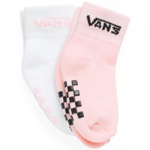 Chaussettes Drop V pour enfants 2Pack Rose/Blanc
