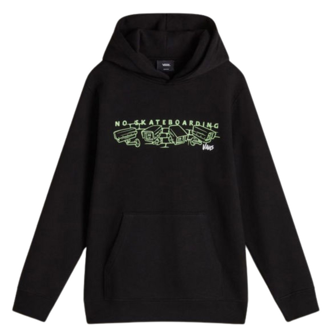 Kids Night Watcher Hoodie Black