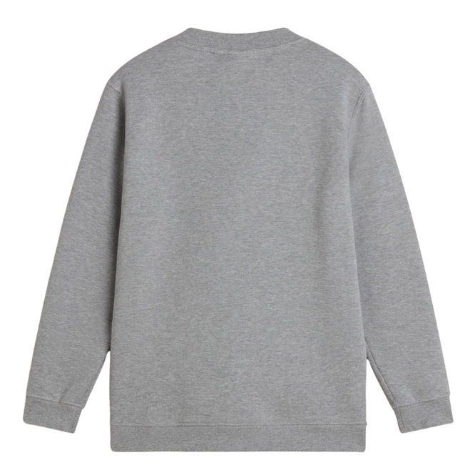 Kids Star Checker Crewneck Cement Heather
