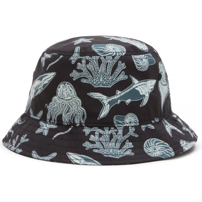 Kids Undertone Bucket Hat Black/Bluestone