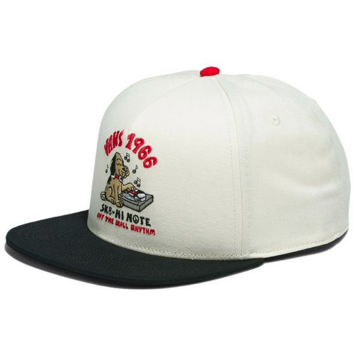 Music Academy Snapback Cap Antique White