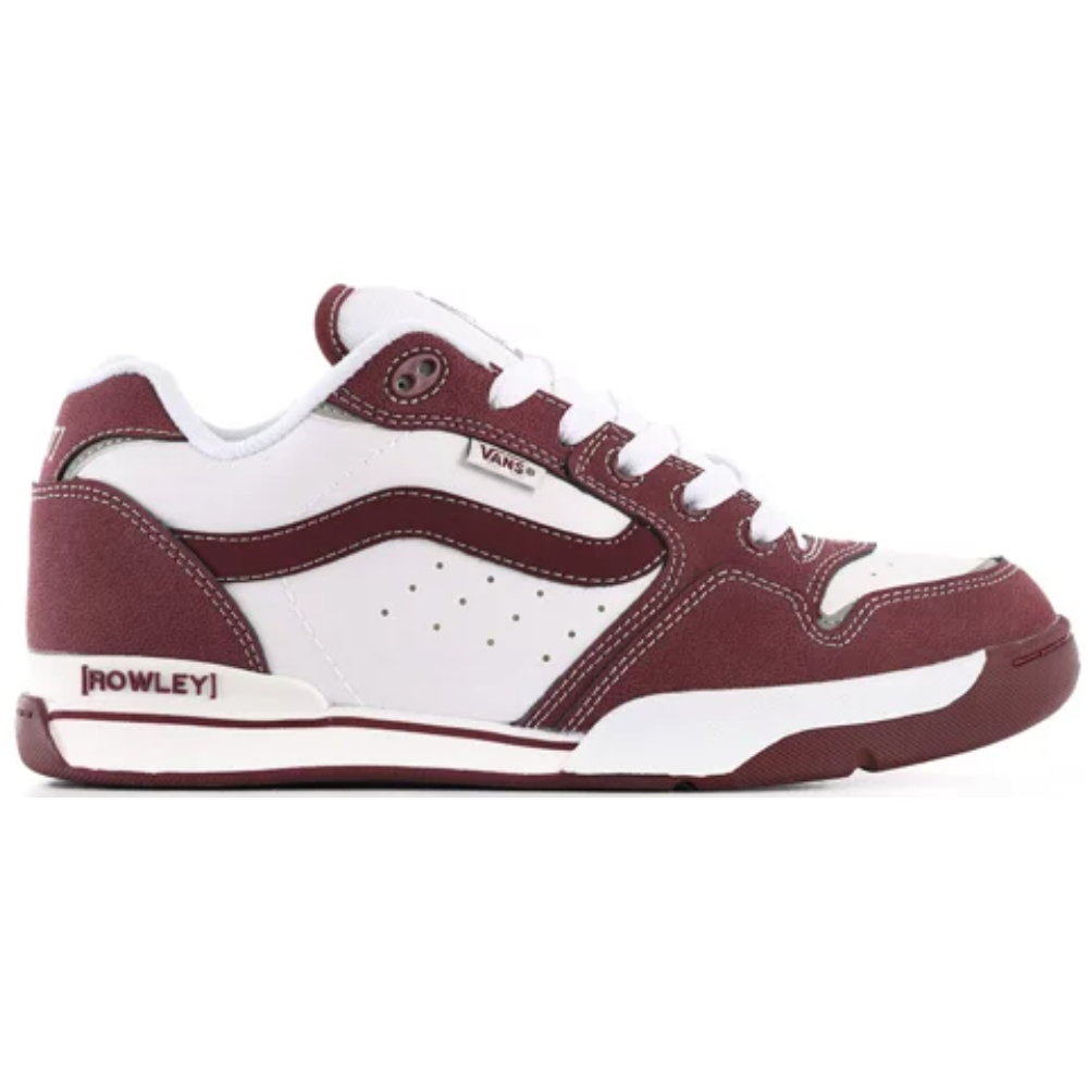 Vans Rowley Xlt Black White Red Vans Rowley XLT Port Royale/White